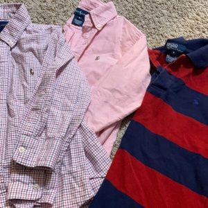 Ralph Lauren shirt sleeve shirts size 6